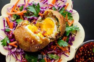 土豆瘦肉煎蛋的做法步骤：6