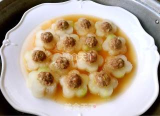 冬瓜镶嵌珍珠丸的做法步骤：8