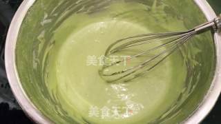 抹茶麻薯卷的做法步骤：2