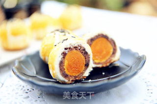 蛋黄酥的做法步骤：26