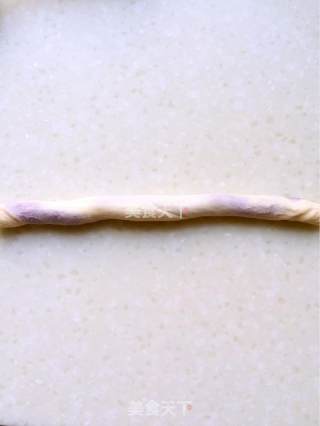 紫薯奶酪老面包的做法步骤：15