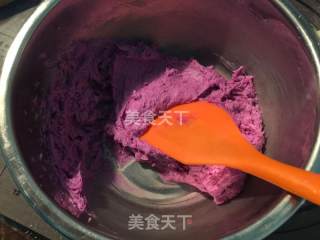 桂花紫山药挞的做法步骤：5