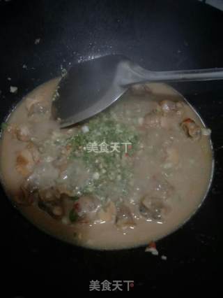 蒜香毛蛤肉的做法步骤：5