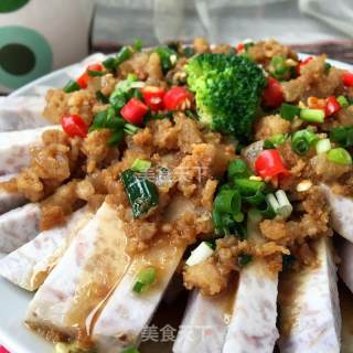 肉末蒸芋头的做法步骤：9