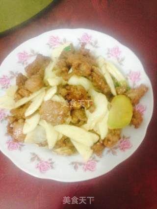 牛肉炒茭白的做法步骤：9