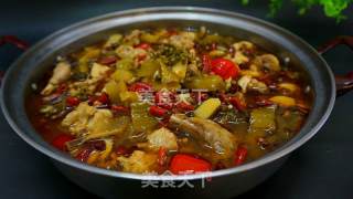 重庆酸菜鸡------够酸爽够味儿的做法步骤：25