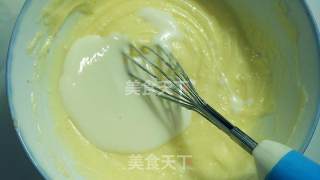 抹茶大理石免烤芝士蛋糕的做法步骤：9
