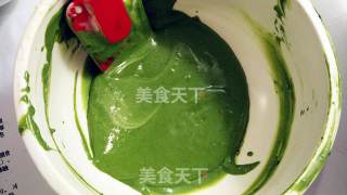 抹茶大理石免烤芝士蛋糕的做法步骤：14