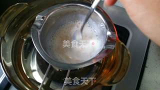 抹茶牛奶木瓜冻的做法步骤：7