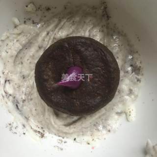 奥利奥紫薯夹心泡芙的做法步骤：12