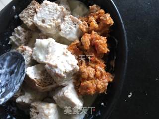 酸奶杂粮面包布丁的做法步骤：4