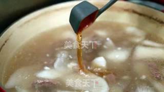 白萝卜牛肉汤的做法步骤：5