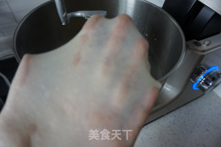 面包超人挤挤排包的做法步骤：4