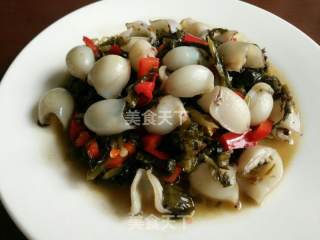 咸菜墨鱼仔的做法步骤：6
