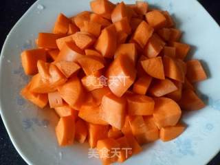肉丸芝士焗饭的做法步骤：3