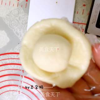 豆沙蛋黄酥的做法步骤：5