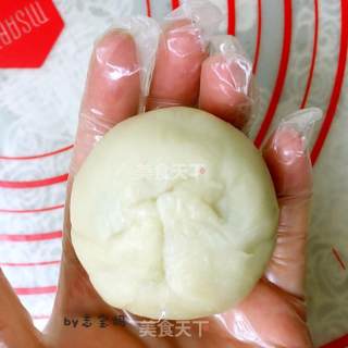 豆沙蛋黄酥的做法步骤：16
