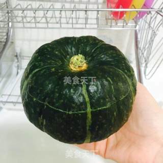 南瓜加椰奶的做法步骤：1