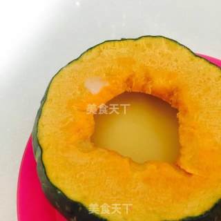 南瓜加椰奶的做法步骤：3