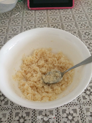 酸奶南瓜椰蓉面包的做法步骤：3