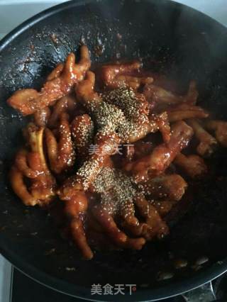 韩式辣鸡爪的做法步骤：8