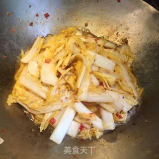 白菜粉丝煲的做法步骤：6