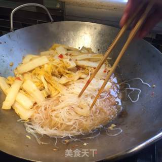 白菜粉丝煲的做法步骤：7