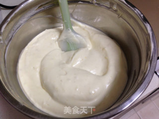 甜酒酿酸奶戚风的做法步骤：8