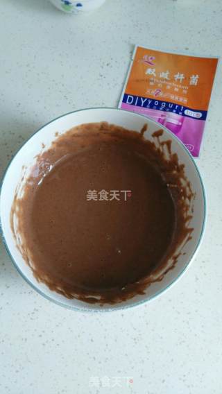 ~~【酸奶可可戚风蛋糕】的做法步骤：3