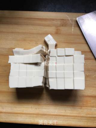 麻婆豆腐的做法步骤：2