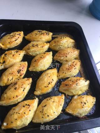 蛋挞皮榴莲酥的做法步骤：6