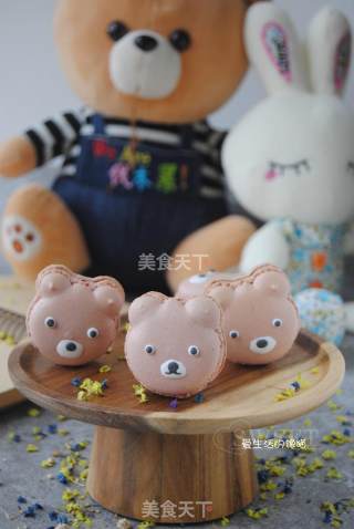 小熊马卡龙的做法步骤：18