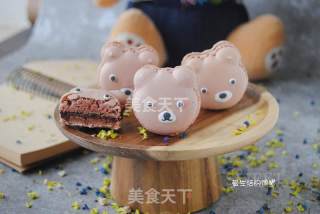 小熊马卡龙的做法步骤：19