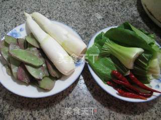 煮三蔬的做法步骤：1