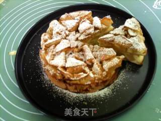 无糖俄罗斯苹果蛋糕的做法步骤：11
