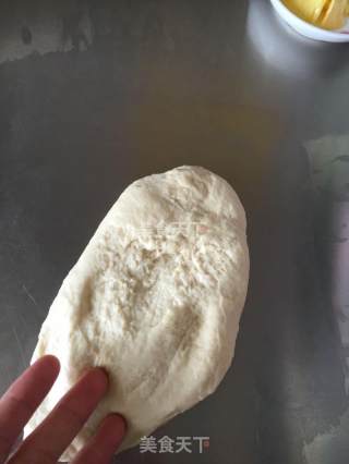 肉松香葱芝士排包的做法步骤：2