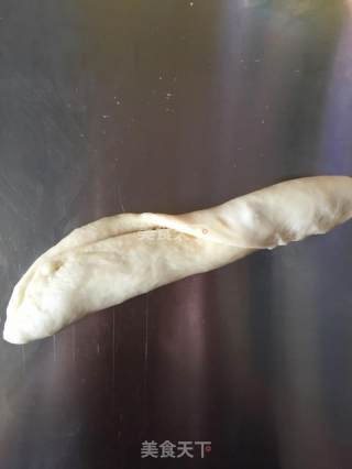 肉松香葱芝士排包的做法步骤：10