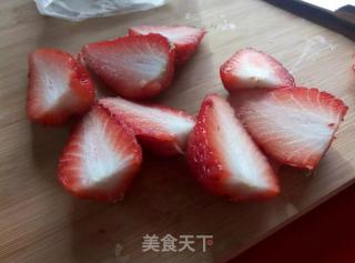 草莓拿破仑千层酥--温暖心底的颜色的做法步骤：11