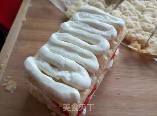 草莓拿破仑千层酥--温暖心底的颜色的做法步骤：14