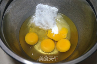 海绵拉花蛋糕的做法步骤：3