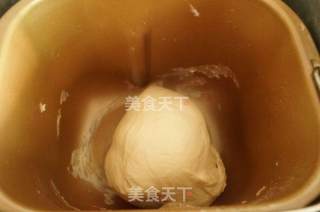 香肠肉松双拼手撕排包的做法步骤：3