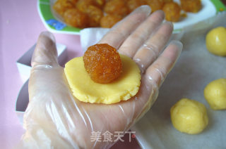 奶香十足的土凤梨酥的做法步骤：11