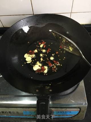 炝炒油菜的做法步骤：4