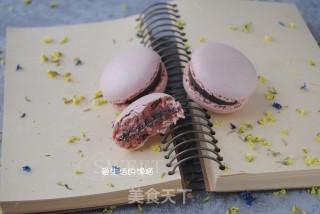 巧克力马卡龙的做法步骤：18
