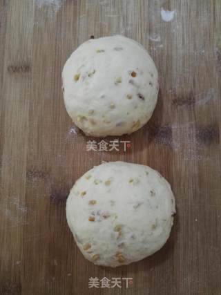牛奶花生面包的做法步骤：13