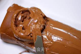 浓情cocoa蛋糕卷的做法步骤：14