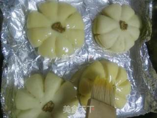核桃花朵面包的做法步骤：10