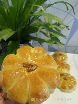 核桃花朵面包的做法步骤：11