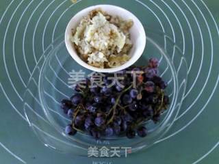 葡萄米糊的做法步骤：1