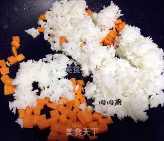 烤鲜鱿鱼筒饭#肉肉厨的做法步骤：8